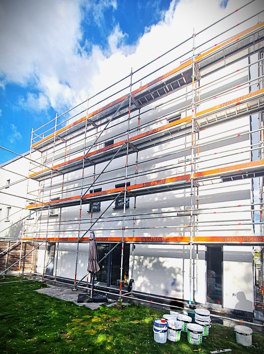 Totaalrenovatie van de gevels